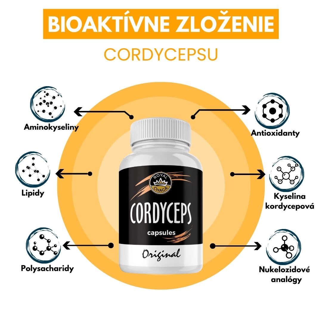 Bioaktívne zloženie Cordycepsu